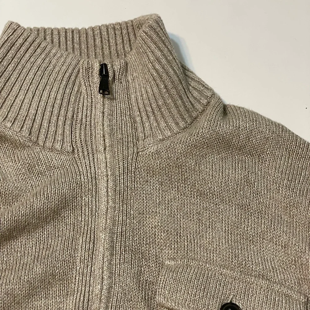 Banana Republic Men's Zipper up Jacket/ Sweater Sz L